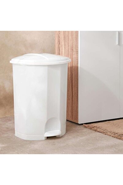 PAN HOME Shire Plastic Waste Bin 50l -white