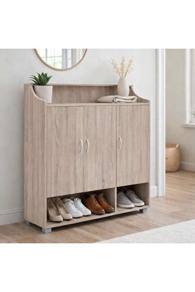 PAN HOME Ubesgoo Shoe Rack 21 Pairs - Natural