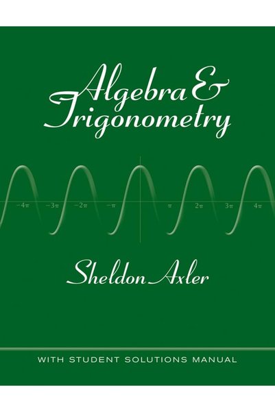 John Wiley & Sons Inc Algebra and Trigonometry