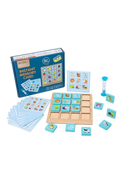 OEM Joc de memorie și inteligență din lemn, Carte de memorie instantanee, + 3...