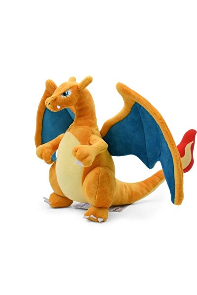 babyfoxx Pokemon Charizard 35 cm Peluş Oyuncak Büyük Boy Yumuşak Dokulu İthal...