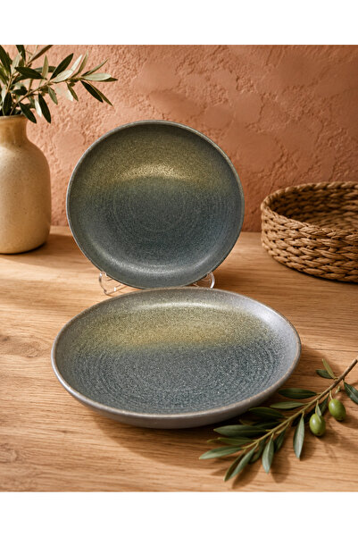 Choice 2'li Hornfels Ripple 21 cm Çukur Tabak 805 cc RİSOTTO / SALATA / GOURM...