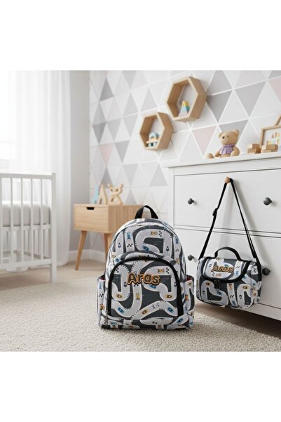 Hevi Kids HeviKids Kişiye Özel İsimli 2'li Çocuk Çanta Seti - Formula