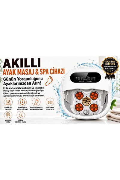ATLT ATLANTİS AKILLI AYAK MASAJ ALETİ SPA CİHAZI AKILLI UZAKTAN KUMANDALI KAT...