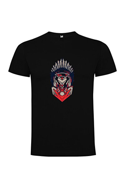 iLovePrints Tribal Apex Warrior Red Tshirt