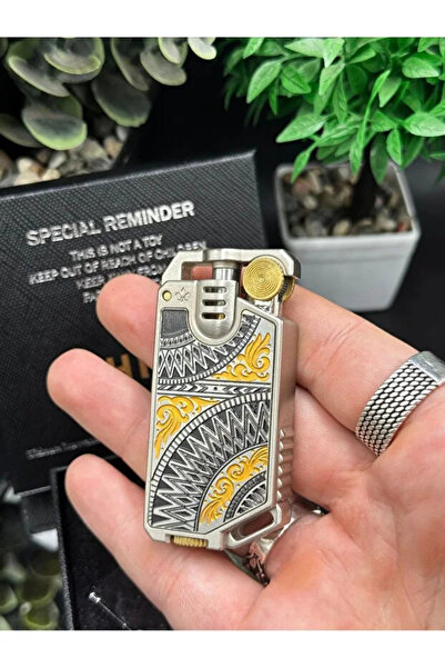 HK GİFT SHOP TRANSPARENT! TR'DE NADİR BULUNAN LIMITED ED. BENZİNLİ ÇAKMAK - K...