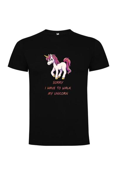 iLovePrints Apologetic Unicorn Walk Tshirt