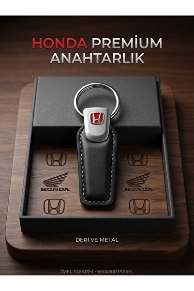 barototuning HONDA LEATHER KEYCHAIN