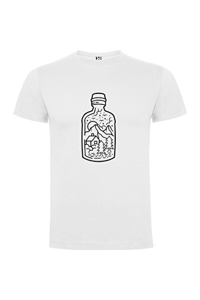 iLovePrints Cosmic Mountain Whiskey Tshirt