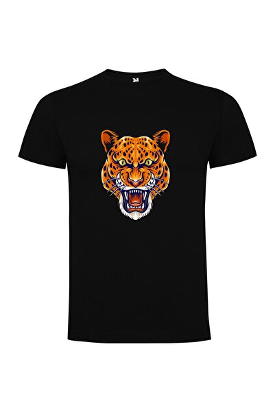 iLovePrints Predatory Blue Tiger Mascot Tshirt