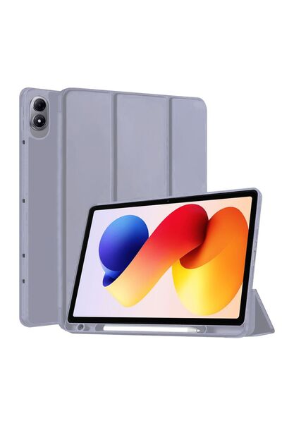 Techsuit Flex Trifold (με θήκη για μολύβι) - Xiaomi Redmi Pad 2 Pro - Μωβ