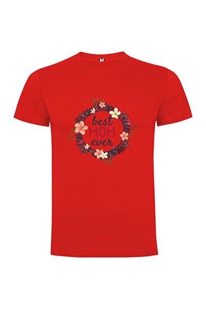 iLovePrints Floral Mom Queen Tshirt