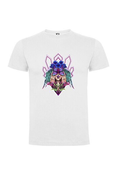 iLovePrints Psychedelic Flower Shamaness Tshirt