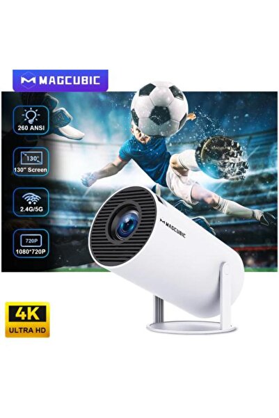 Magcubic Projector HY 300 PRO 4 K Android 11 Dual Wifi 6 260 ANSI Portable Ho...