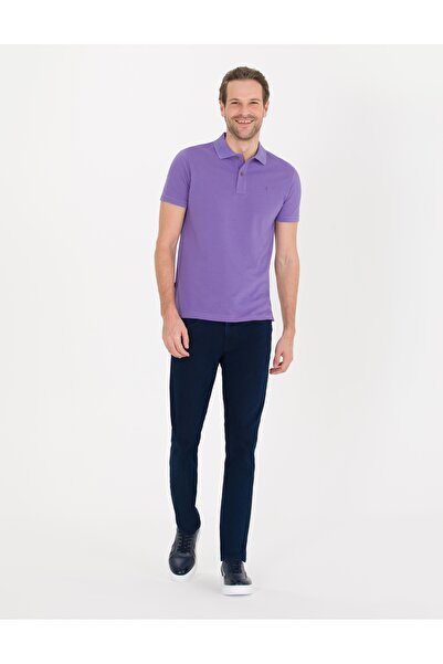 PAOROSS Men's Classic Cut Multi-Colored Polo Collar T-Shirt