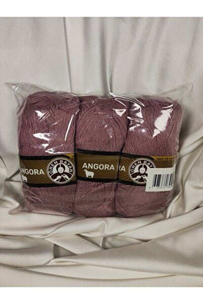 Ören Bayan Angora Dried Rose Hand Knitting Yarn (3 Pieces) - Color: 127
