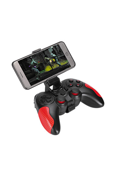 XTRIKE ME Controler wireless cu baterie incorporata, Clip pentru smartphone i...