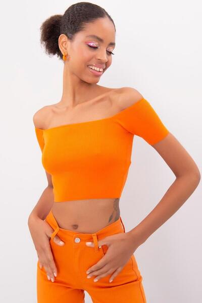 BSL Carmen Yaka Örgü Body