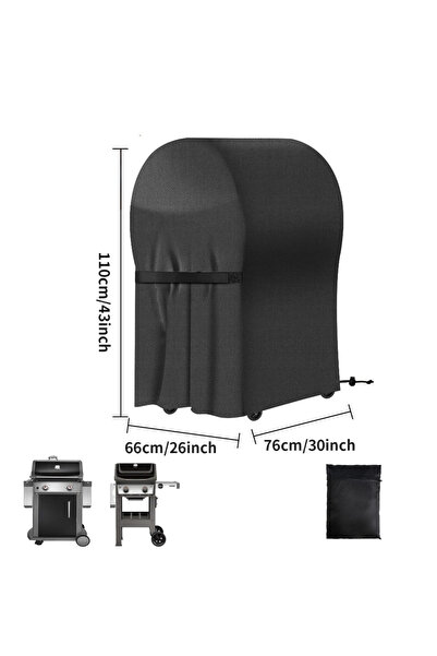 choice2 76x66x110CM Waterproof Grill BBQ Cover Heavy Duty Barbecue Cover Weat...