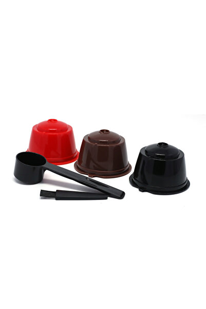 Choice1 MIX-1 3Pcs Fit For Dolce Gusto Coffee Filter Cup Reusable Coffee Caps...