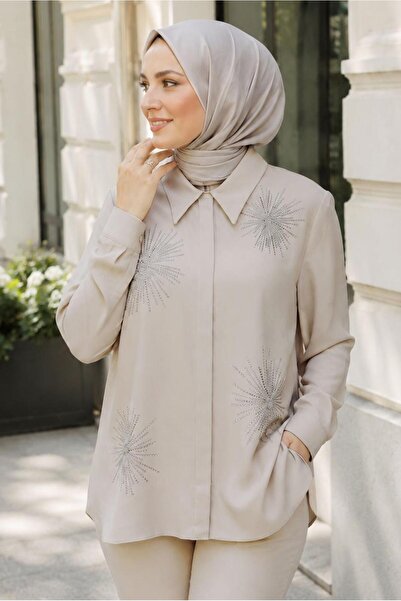 Alvina بلوزة مطرزة بالخرز 20812