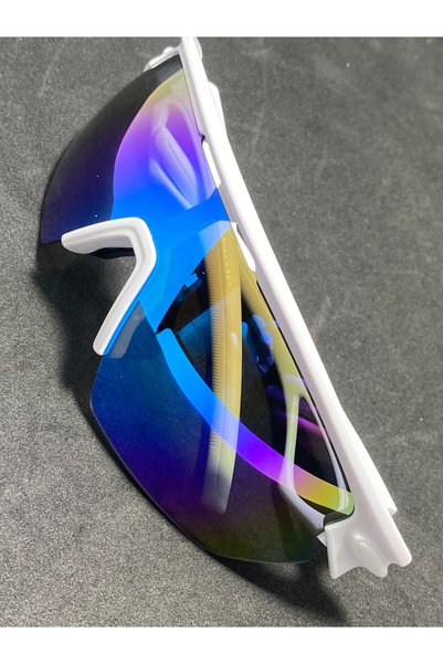Sunglasses Ochelari de soare cu lentilă panoramică oglindă. Unisex - sport