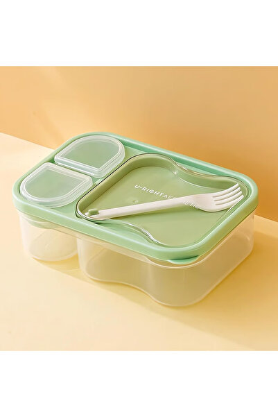 GGEROU Lunch Box for kids school,Plastic Bento Lunch Box,800ml Reusable Lunch...