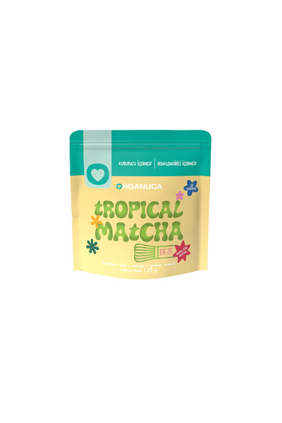 Organuca Hindistan Cevizi, Ananas ve Mango Aromalı | Tropical Matcha Tozu | H...
