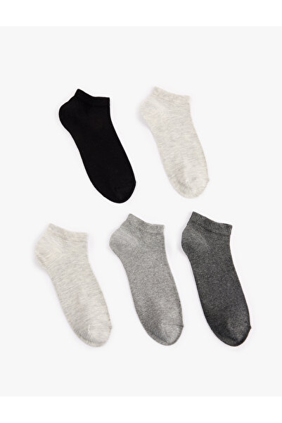 Koton Basic 5-Piece Booties Socks Set Multicolored