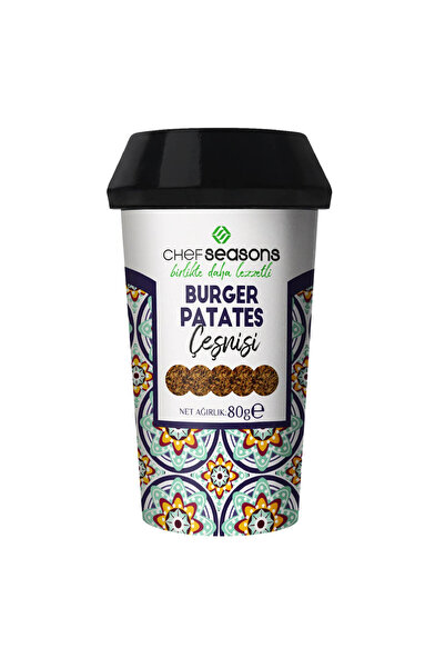 Chef Seasons Burger Patates Çeşnişi 80 G (4'li Paket)