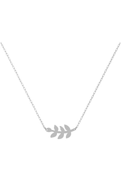 MINZA Wheat Women's Necklace, 925 Sterling Silver, Pendant Necklace, Handmade...