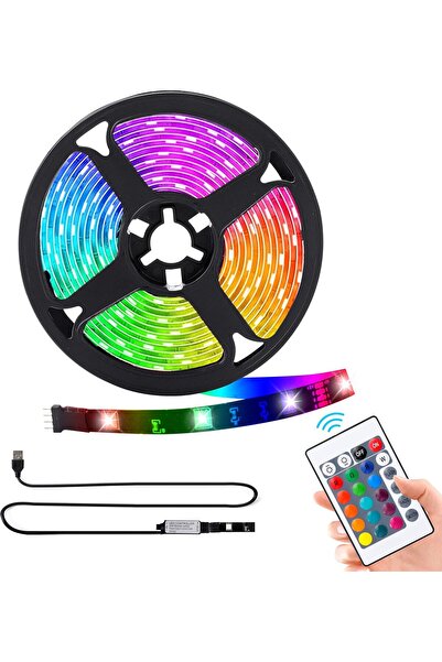 Arabest 16.4ft LED Strip Lights RGB Color Changing with Remote