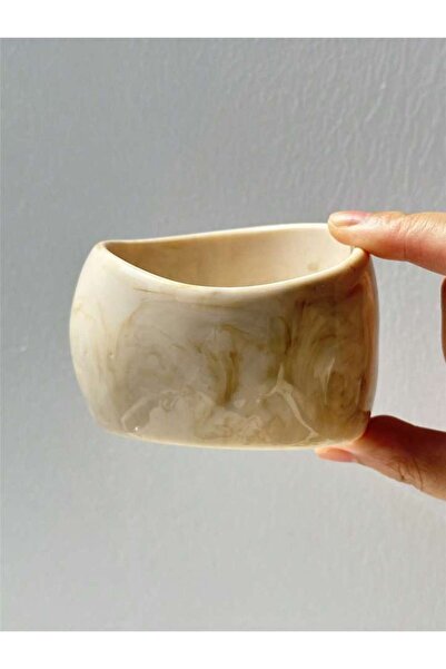 Choice A New Autumn/Winter Collection: Off-White Geometric Irregular Resin Br...