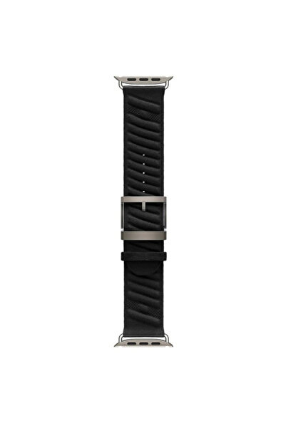 Choice6 حزام ساعة أنيق باللون الأسود والأسود الليلي مقاس 42 44 45 49 S10-46MM...