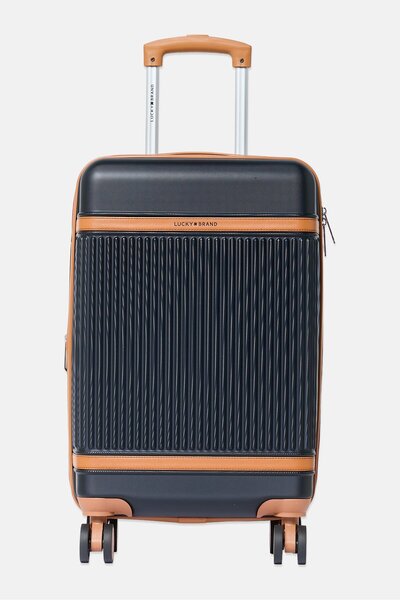 LUCKY BRAND 28-Inch Hardshell Check In Spinner Luggage, Black