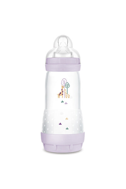 MAM Αντι-κολικό μπιμπερό 320 ml 4 μηνών+ - κορίτσι