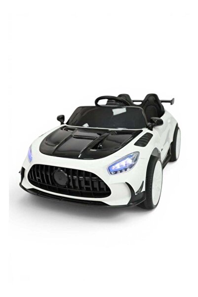 Fun Moment Kids Electric Car with Remote Control, LED Lights, and Music