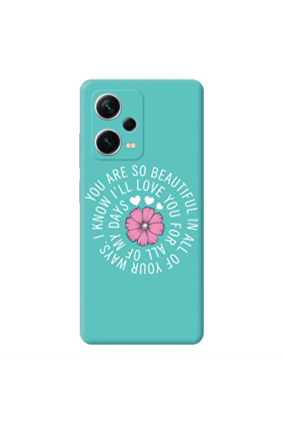 Other Xiaomi Poco X5 Your Ways Turquoise Colored Silicone TPU Θήκη