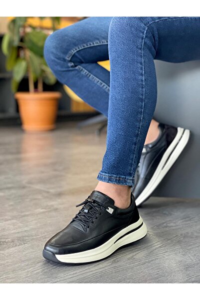 MOR KUNDURA Genuine Leather Daily Use Sneakers Men's Shoes