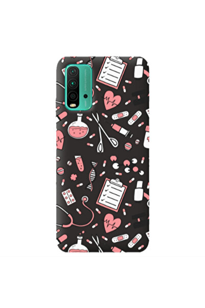Other Xiaomi Poco M3 Laboratory Black Colored Silicone TPU Θήκη