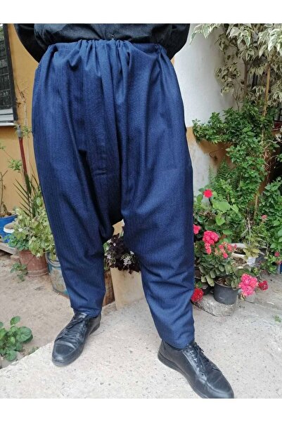 NARIYA Men's Loose Pleated Regional Four-Season Wear Famous Adana Shalwar Pan...