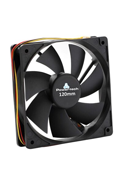 POWERTECH ανεμιστήρας PT-156, 120 x 120 x 25mm, 12V, 3pin & 4 βίδες