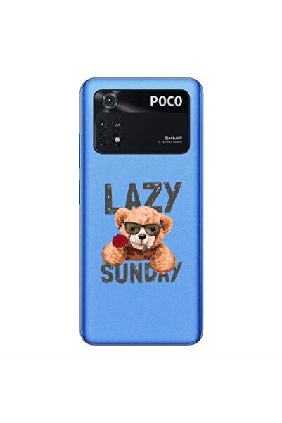 Other Xiaomi Poco M4 Pro 4G Lazy sunday Transparent Silicone TPU Θήκη