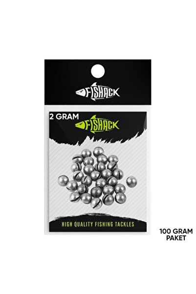 Genel Markalar Kıstırma Yarma Kurşun - Kesikli Olta Kurşunu - 2 Gram (100 gr)