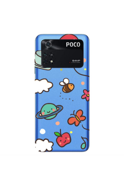 Other Xiaomi Poco M4 Pro 4G cute little ones Transparent Silicone TPU Θήκη