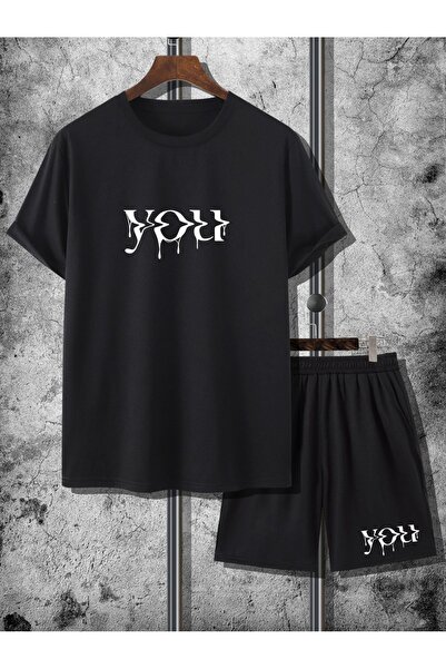 ZEMLİYA Sara Unisex Oversize Shorts Set Short Sleeve T-Shirt Comfortable Fit ...