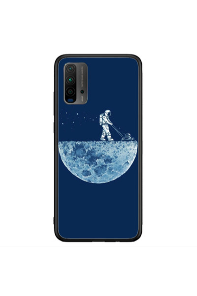Other Xiaomi Redmi 9T Mowing the moon Black Glossy Θήκη
