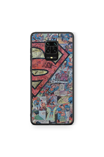 Other Xiaomi Redmi Note 9 Pro Superman galaxy Black Glossy Θήκη
