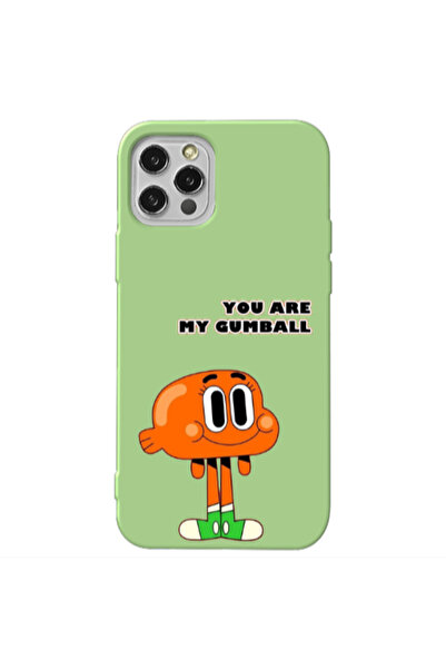Other Apple iPhone 12 Pro You are my gumball Light Green Colored Silicone TPU...