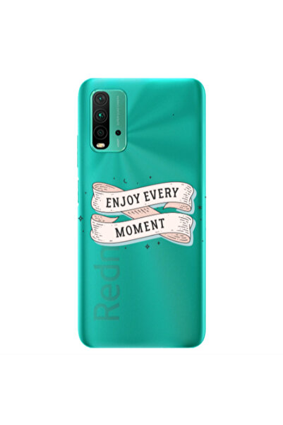 Other Xiaomi Redmi 9T Enjoy Every Moment 2 Transparent Silicone TPU Θήκη